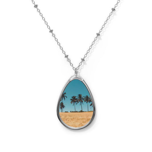 Summer Time Oval Necklace